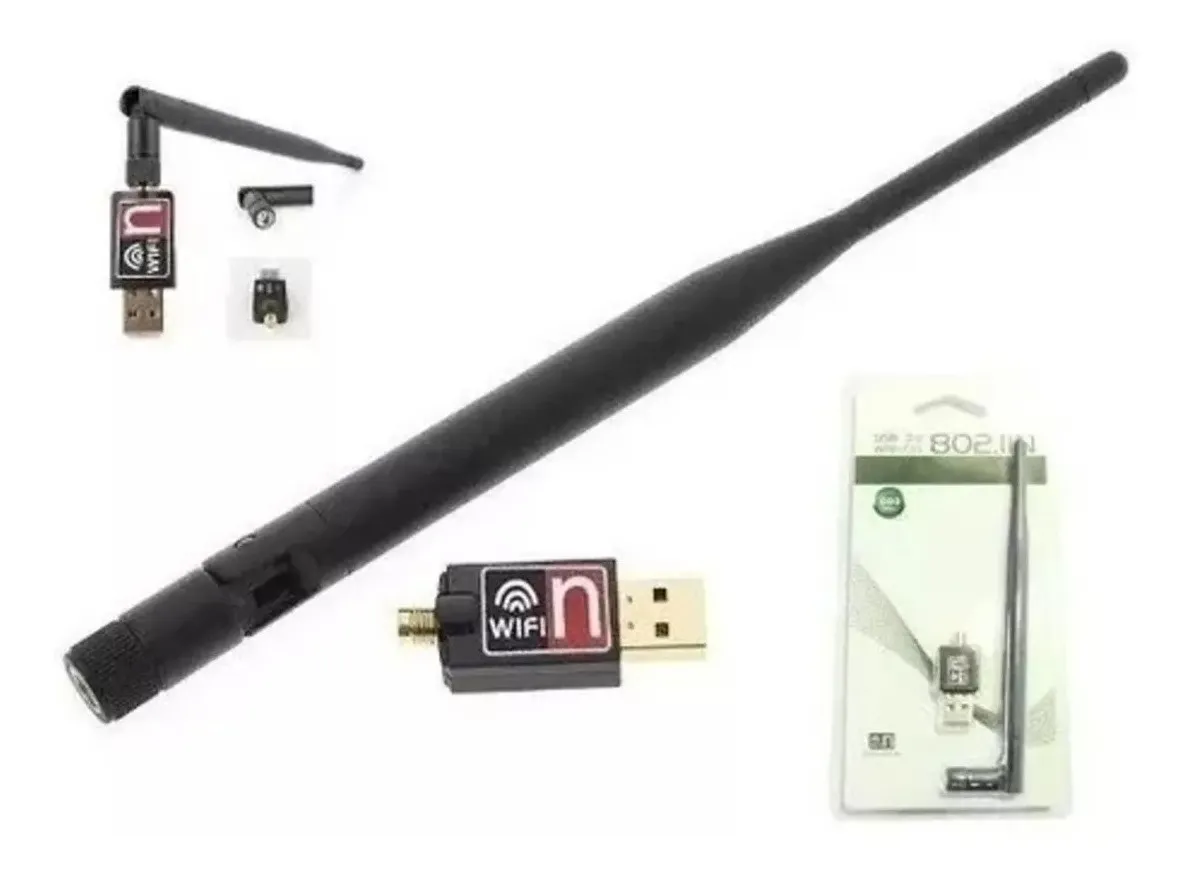 Adaptador Wireless Usb 2.4g 150mbps WI-FI - Imagem 5