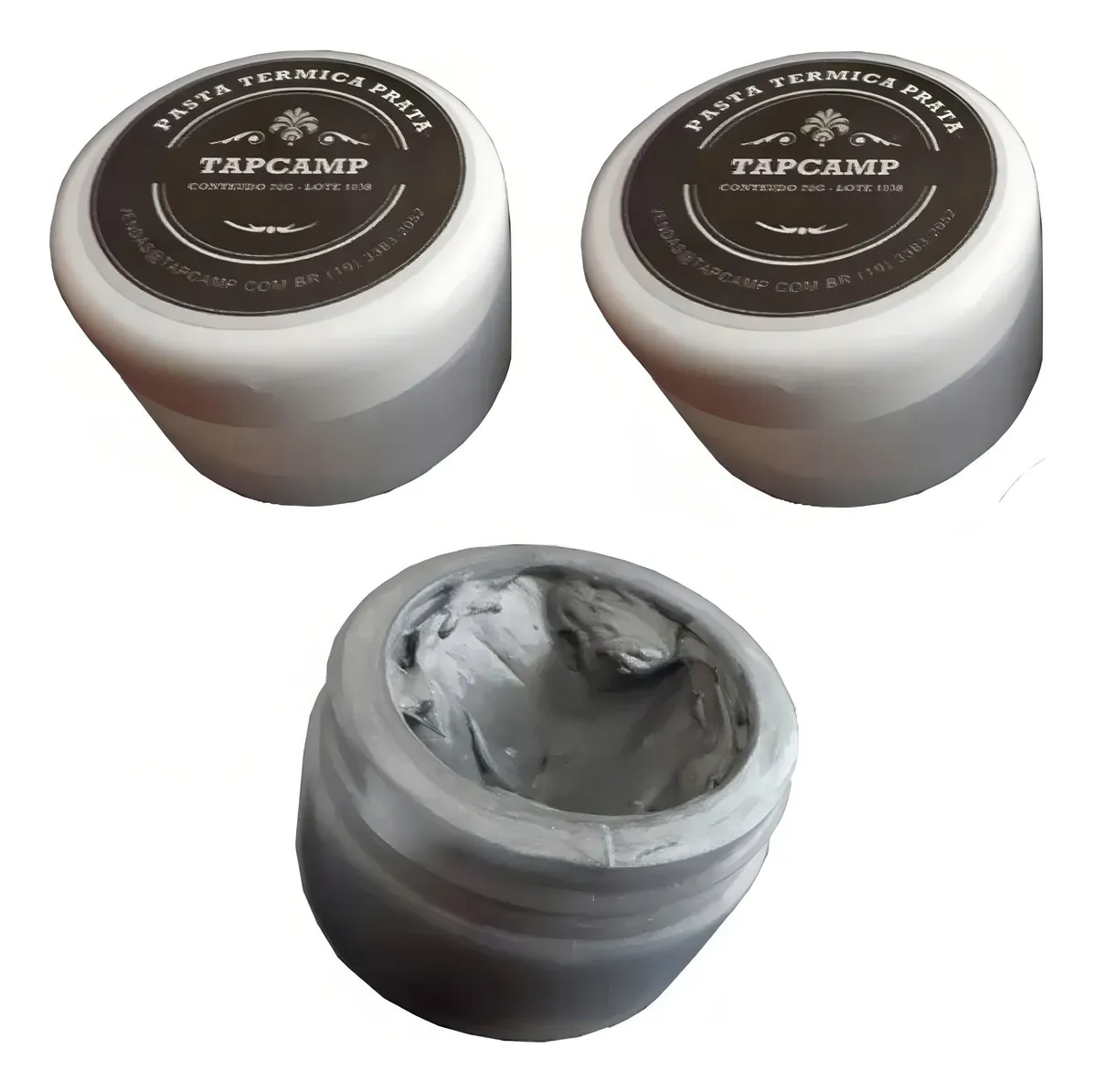 Pasta Térmica Prata Tapcamp Processador Silver Pote 20g - Imagem 3