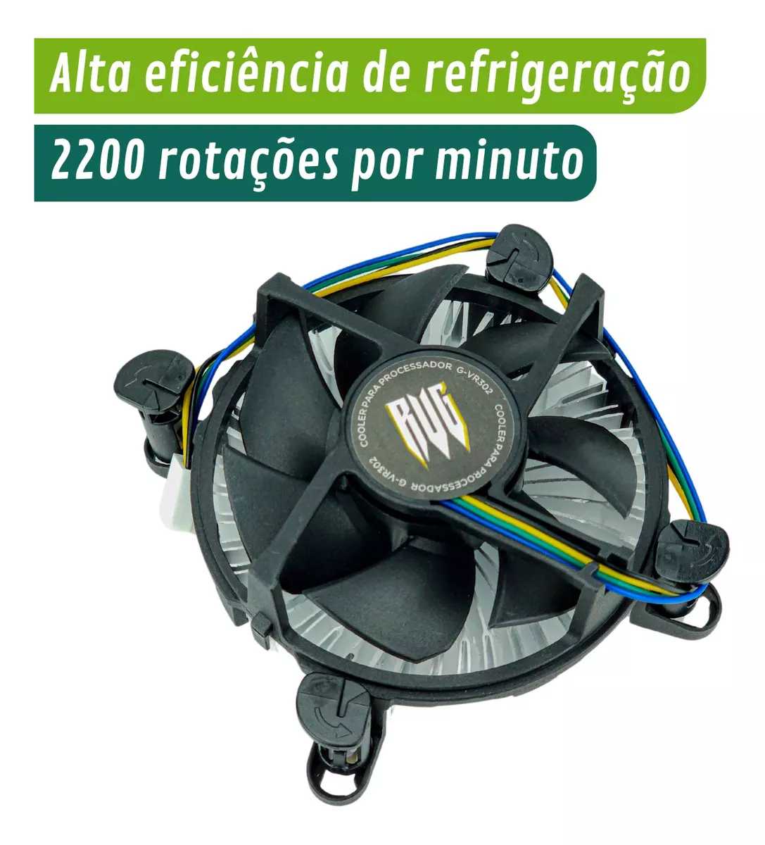 Cooler Silencioso Para Cpu Intel - Imagem 6