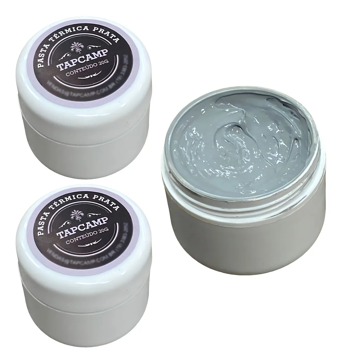Pasta Térmica Prata Tapcamp