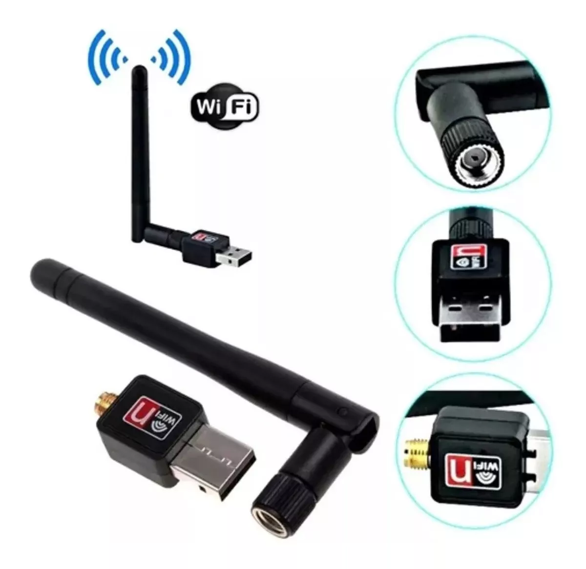 Adaptador Wireless Usb 2.4g 150mbps WI-FI - Imagem 3