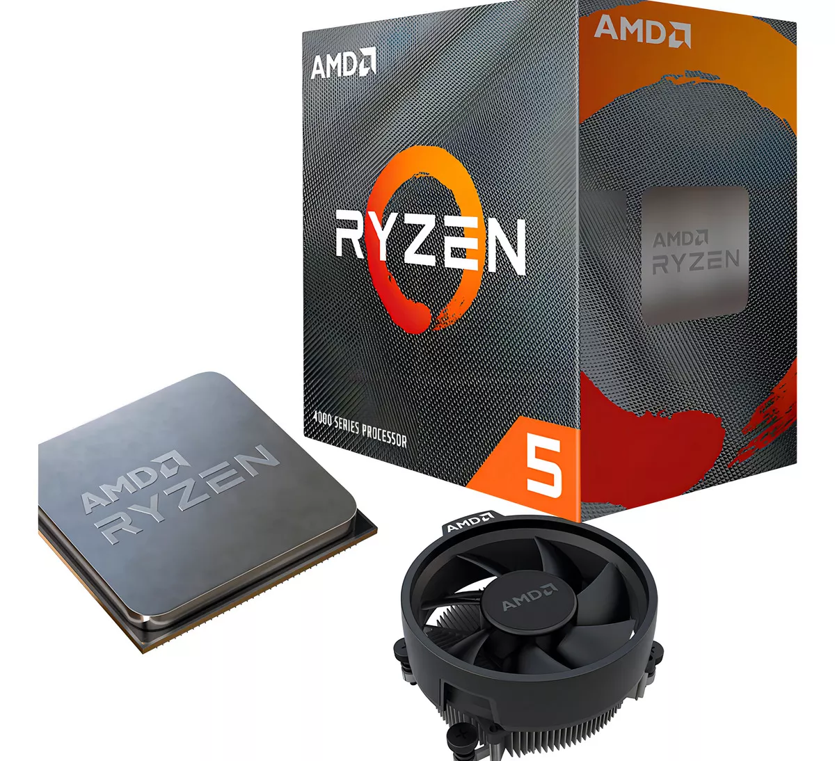 Processador AMD Ryzen 5 4500 Box AM4 4.1GHz