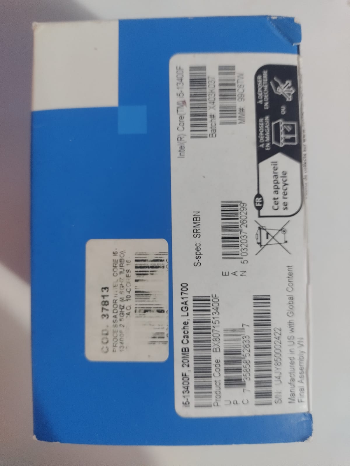 Cooler Intel Lga1700 Original - Imagem 3