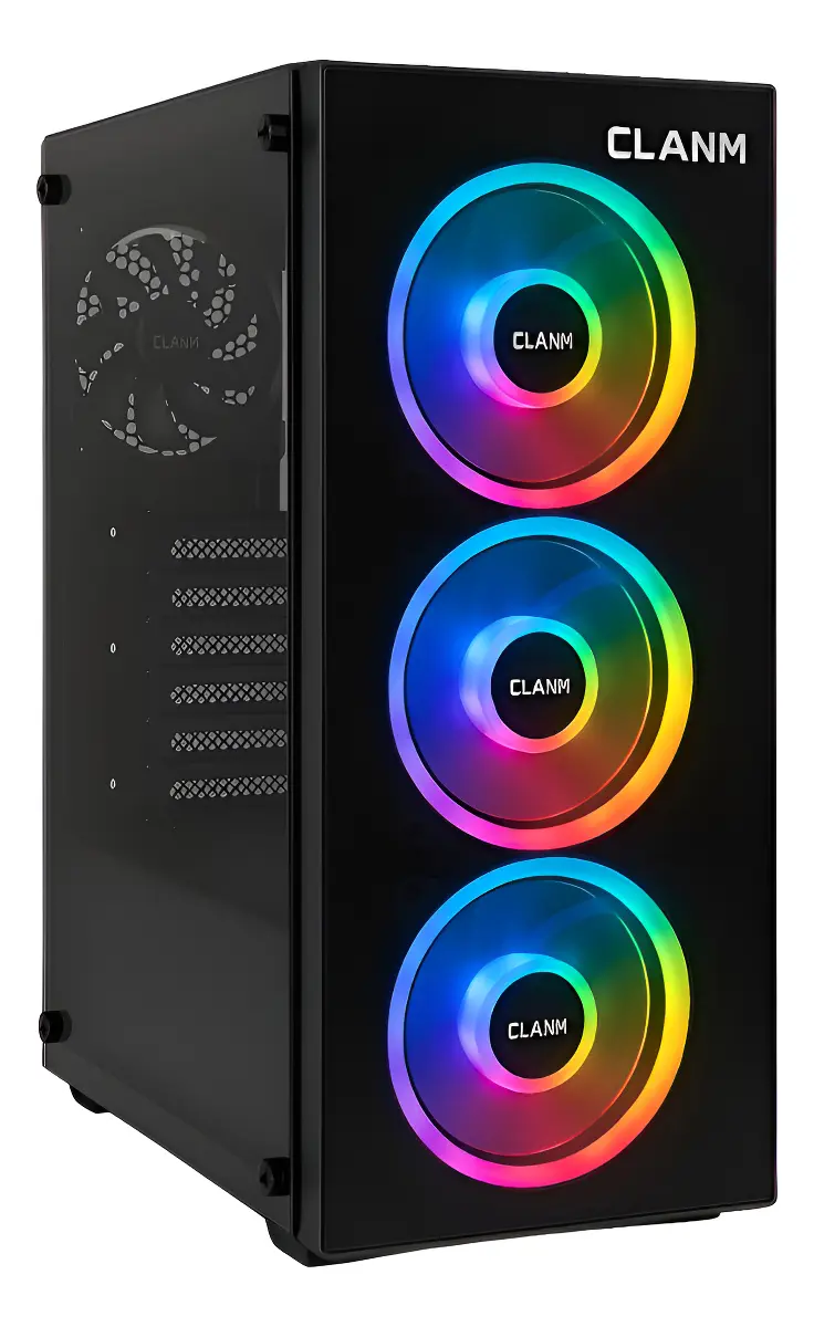 Gabinete Pc Gamer Led Vidro 3fans Rgb - Imagem 7