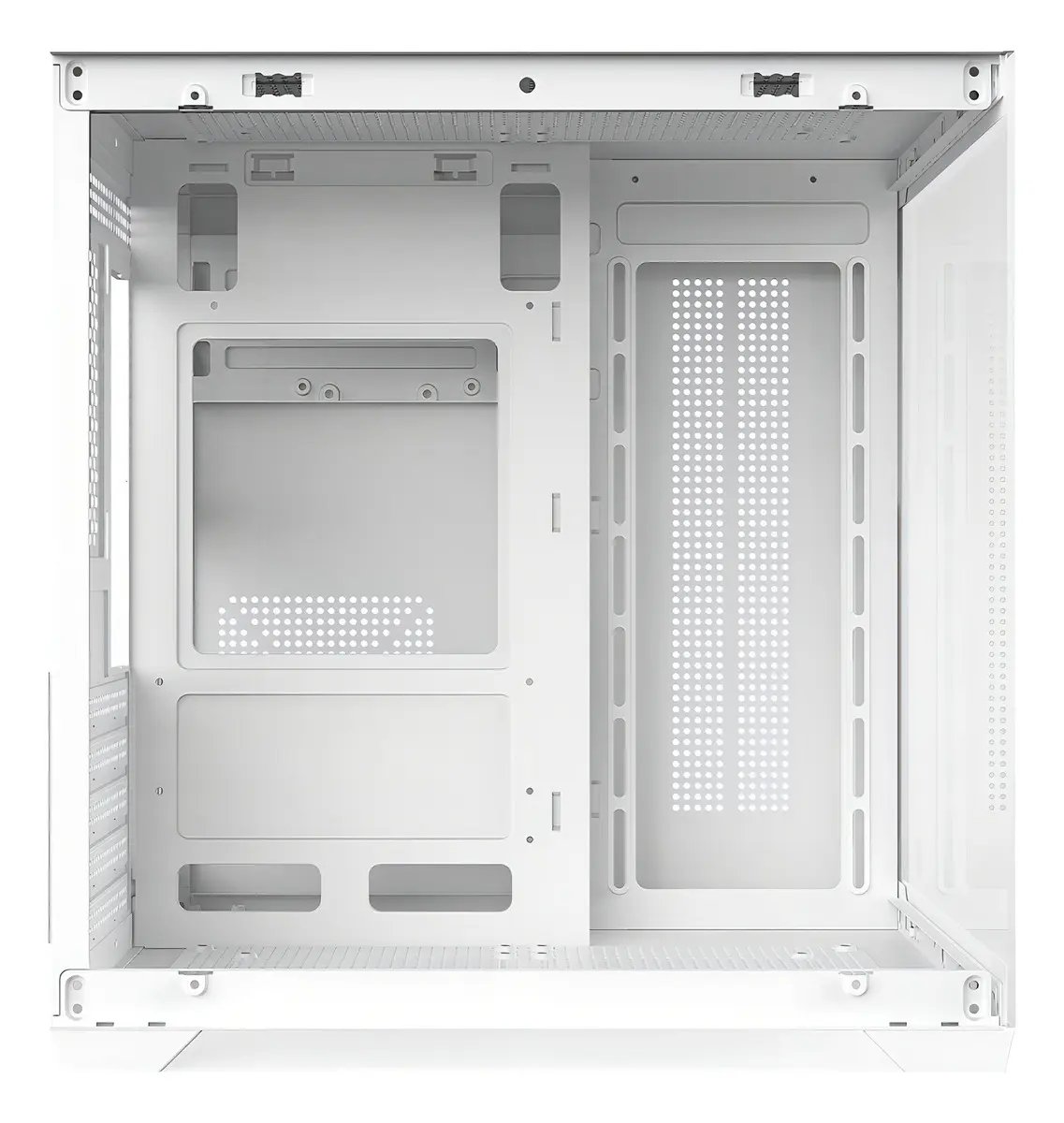 Gabinete Gamer Aquario Clanm Lateral De Vidro Com 5 Fans - Imagem 4