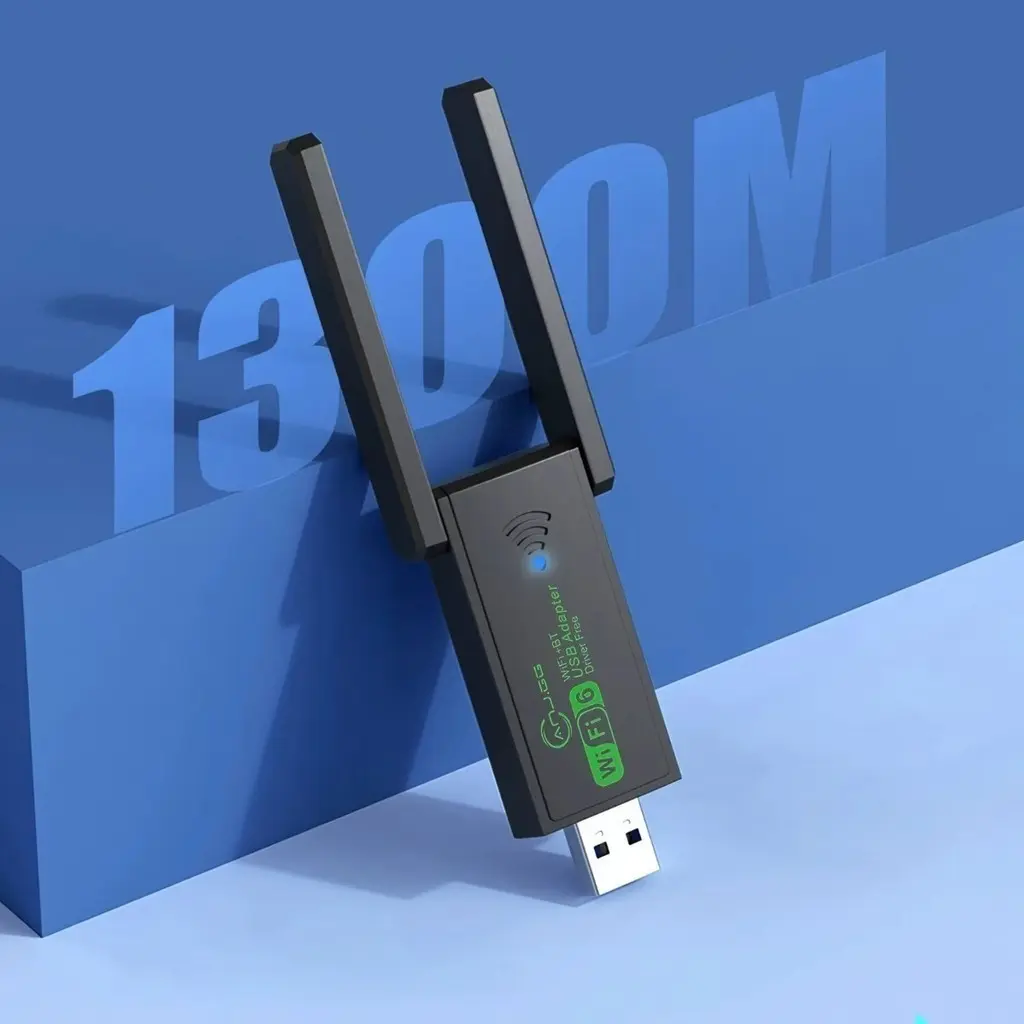 Adaptador Usb Wi-fi 6  Com Antenas - Imagem 3
